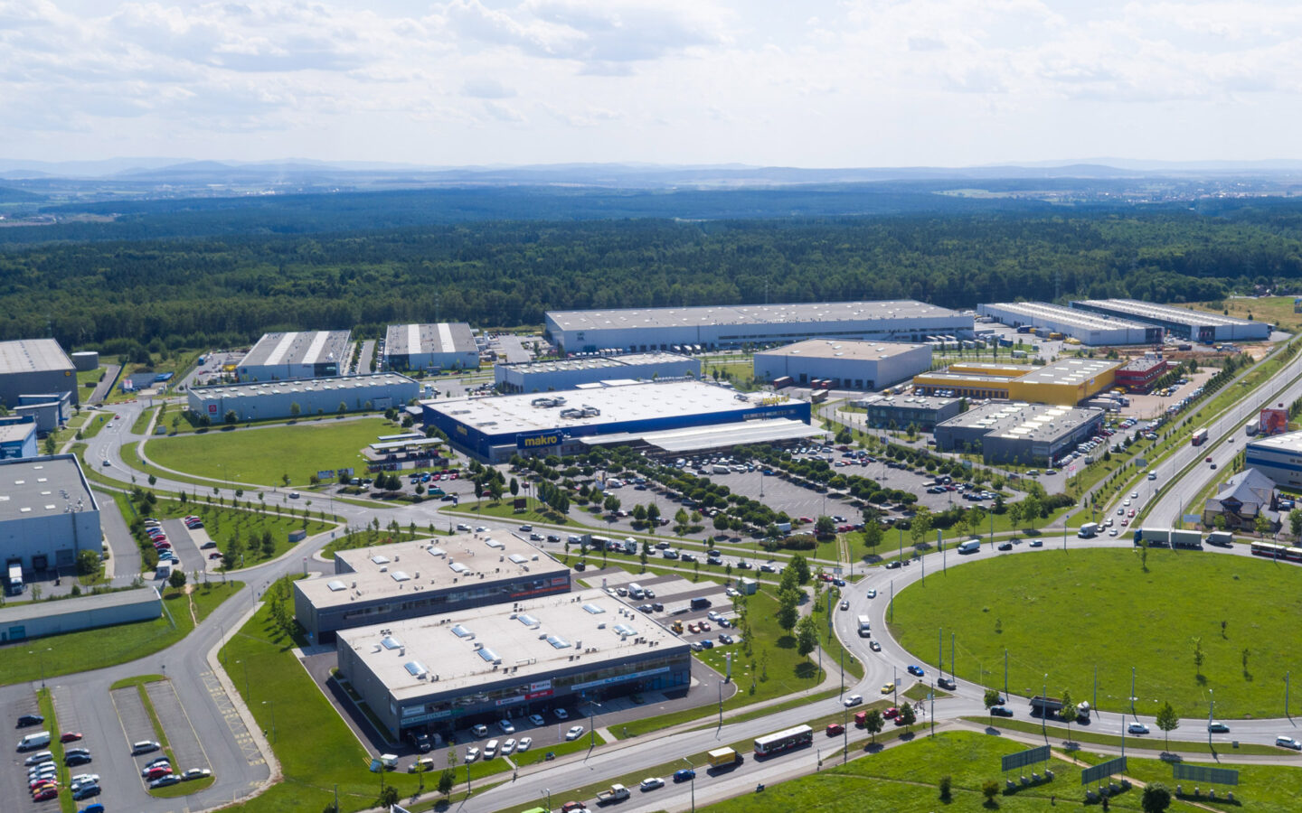 CTPark Plzeň – sklady a výrobní haly k pronájmu, foto 1