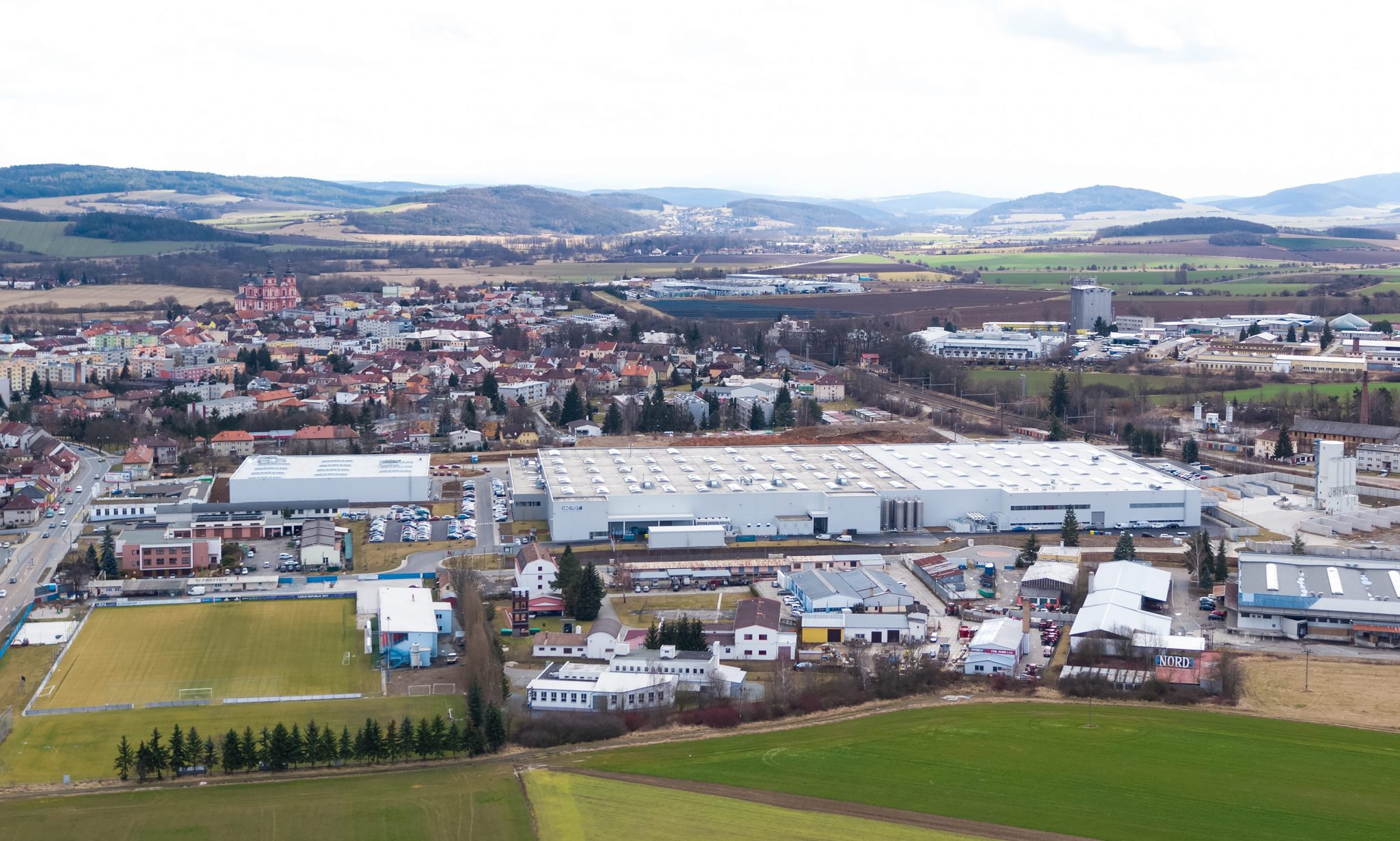 CTPark Přeštice – sklady a výrobní haly k pronájmu – foto 1