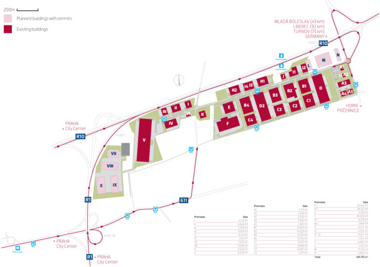 Bora_project site plan 2014-Horni Pocernice