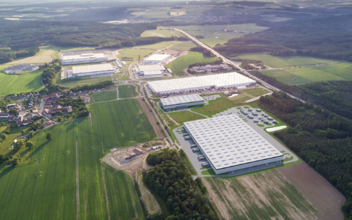 Panattoni Park Stříbro II – sklady a výrobní haly k pronájmu, Kostelec, foto 1