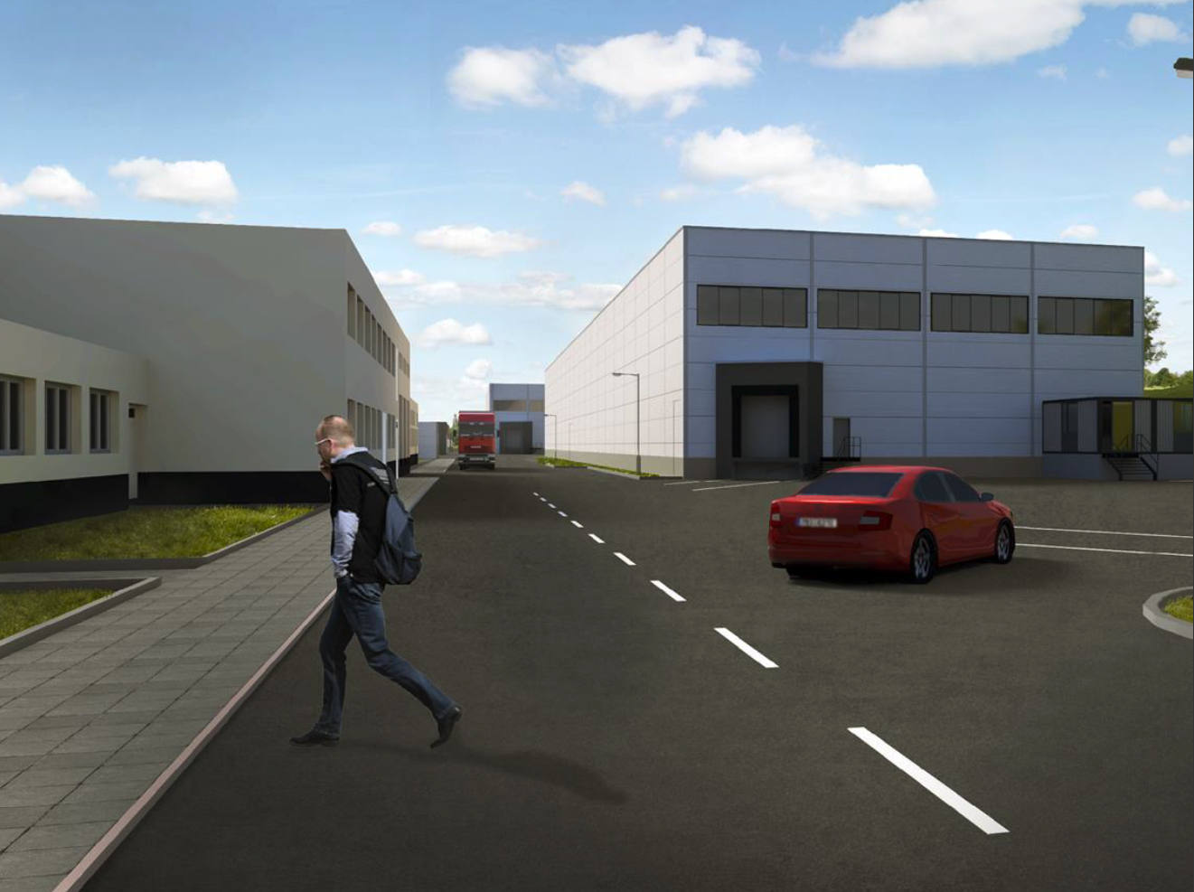 Pronájem skladových a výrobních prostor, Industry Park Rousínov – foto 2