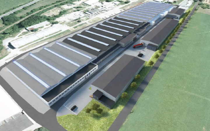 Pronájem skladových a výrobních prostor, Industry Park Rousínov – úvodní foto