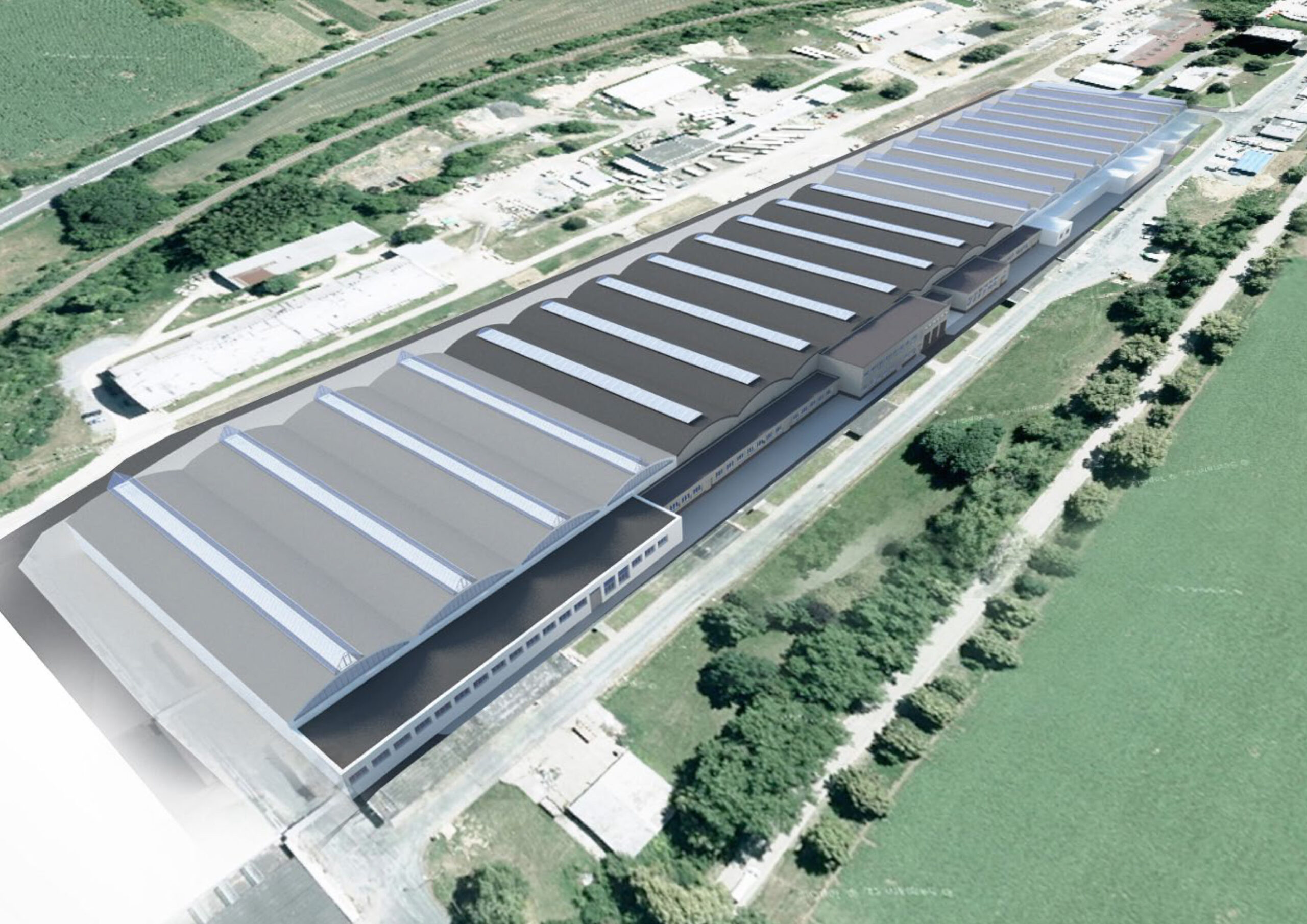 Warehouse and Production Space for Rent, Industry Park Rousínov – photo 1
