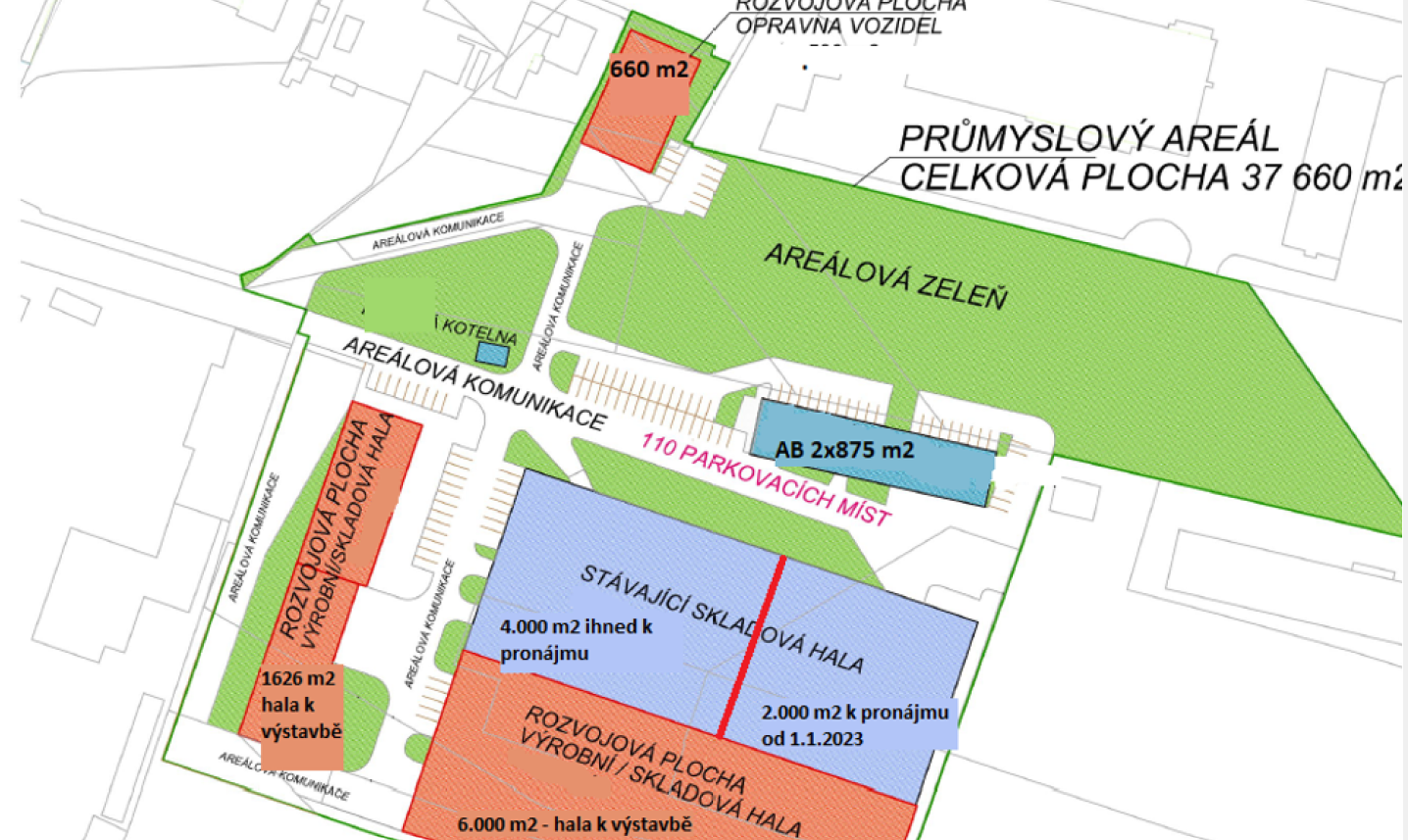 Pronájem skladových a výrobních prostor, Chomutov – foto 7