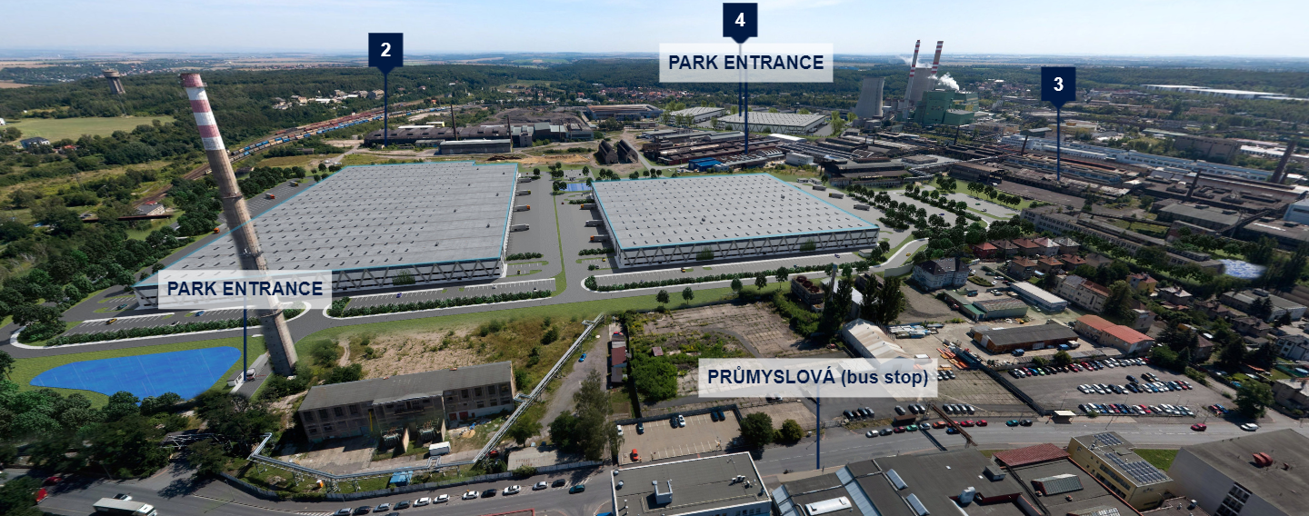 Panattoni Business Park Kladno I – sklady a výrobní haly k pronájmu, foto 2
