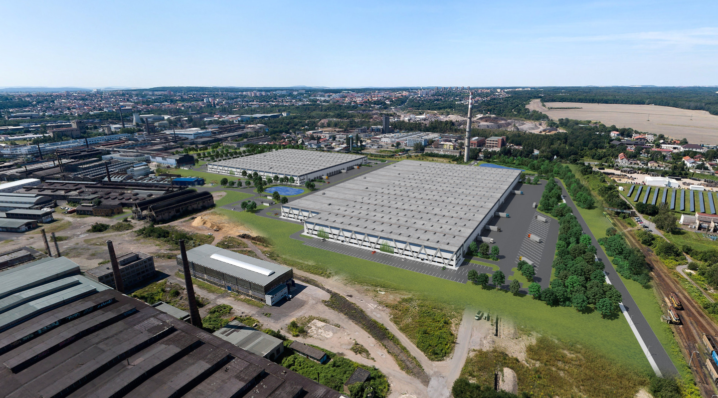 Panattoni Business Park Kladno I – sklady a výrobní haly k pronájmu, foto 1