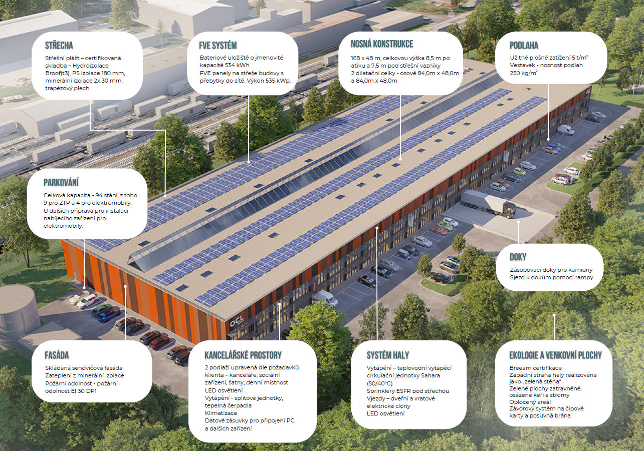 OCL Zárubek – warehouses and production halls for lease, Ostrava – photo 6