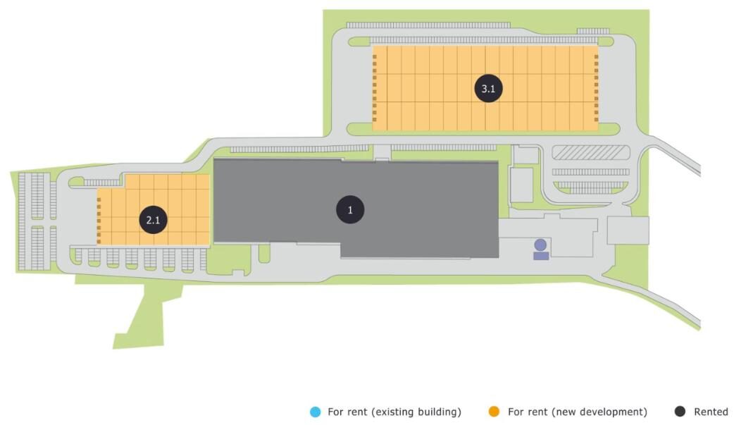 Accolade Park Stará Boleslav – situace areálu