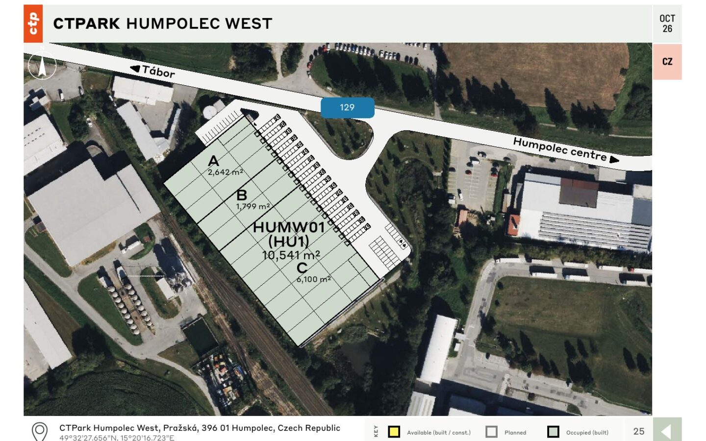 CTPark Humpolec West – warehouses and production halls – photo 5