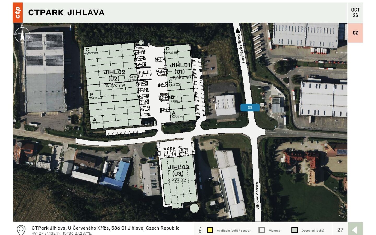 CTPark Jihlava – warehouses and production halls – photo 5