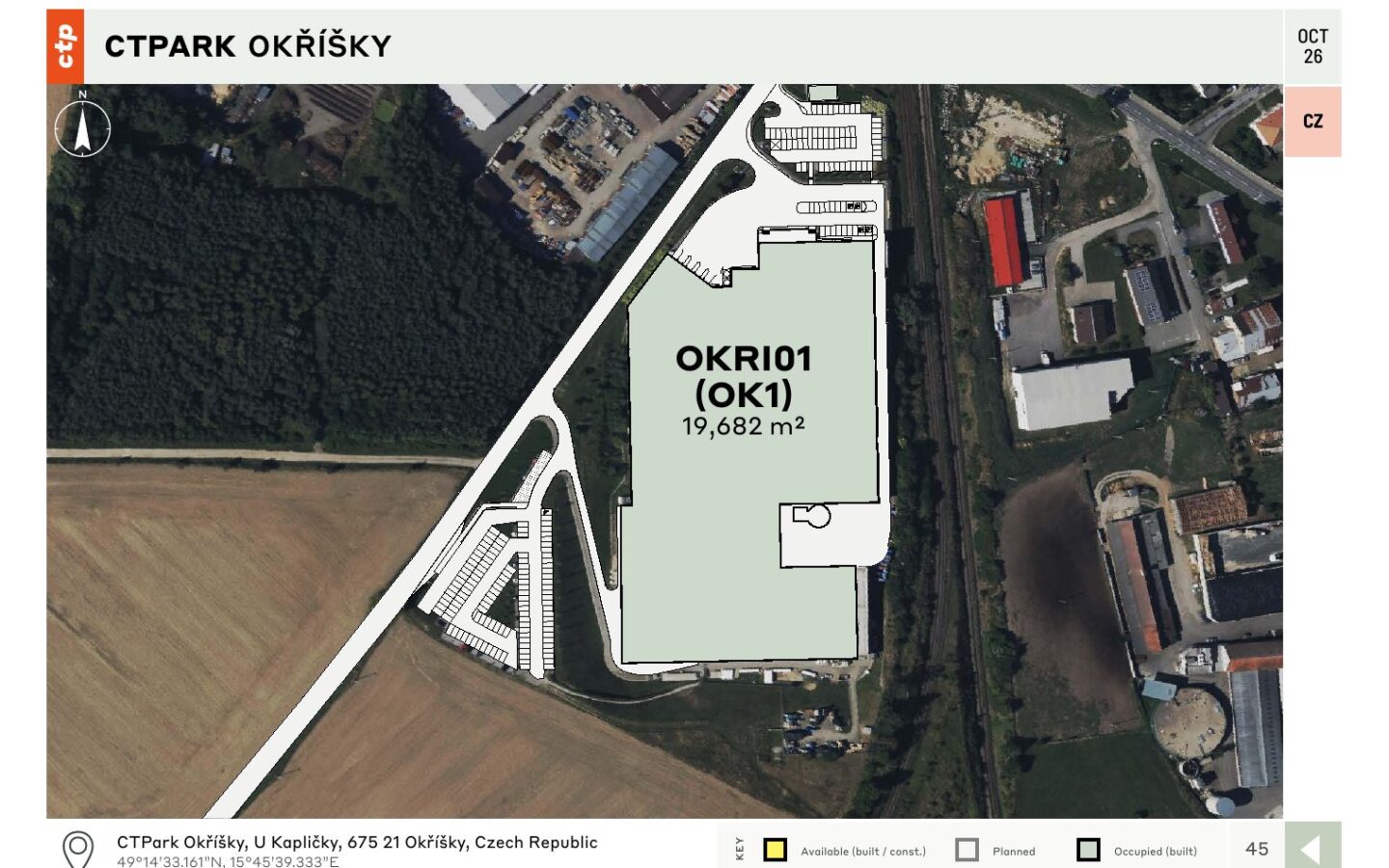 CTPark Okříšky – warehouses and production halls – photo 3
