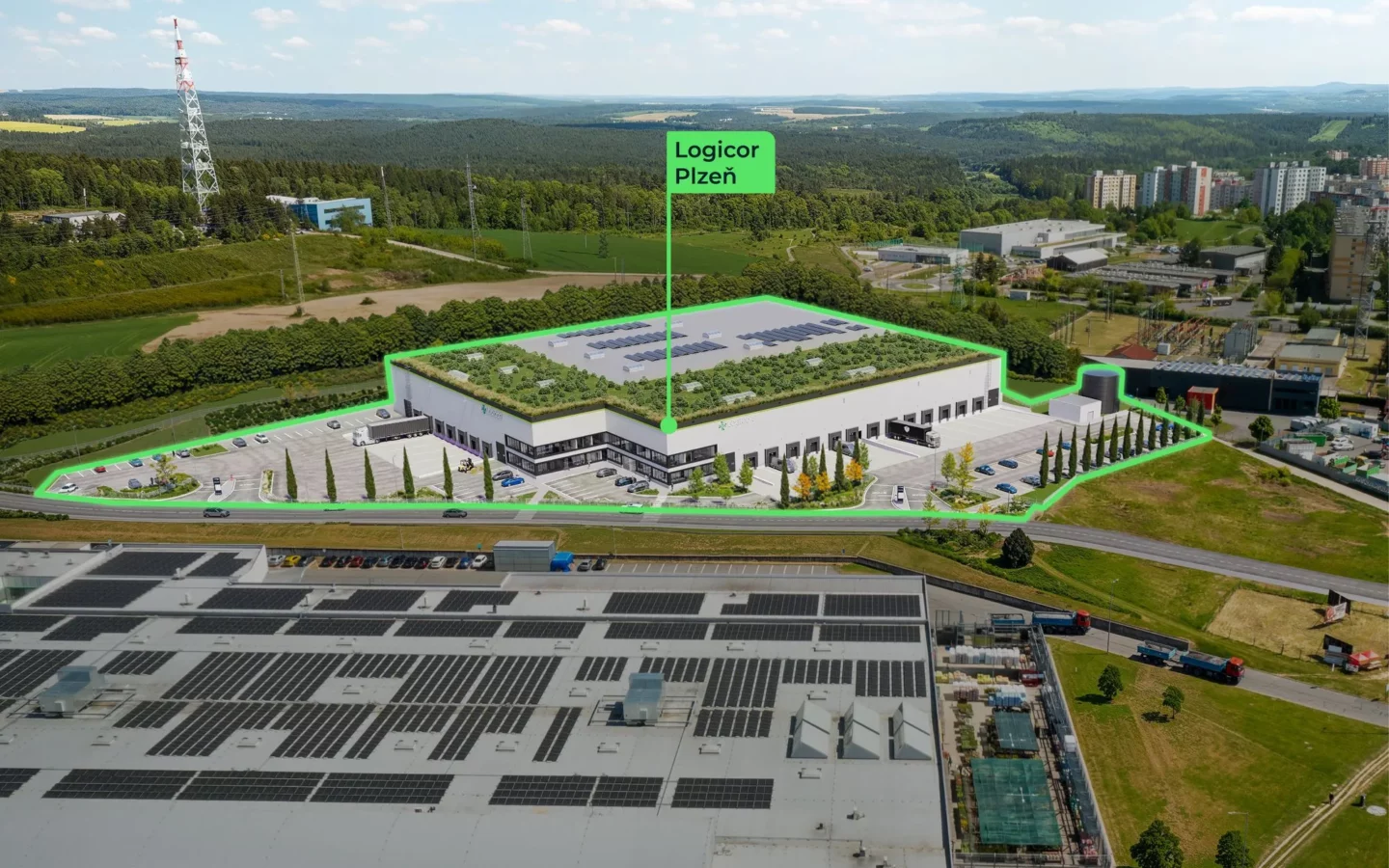 Logicor Pilsen, Plzeň – sklady a výrobní haly k pronájmu, foto 11