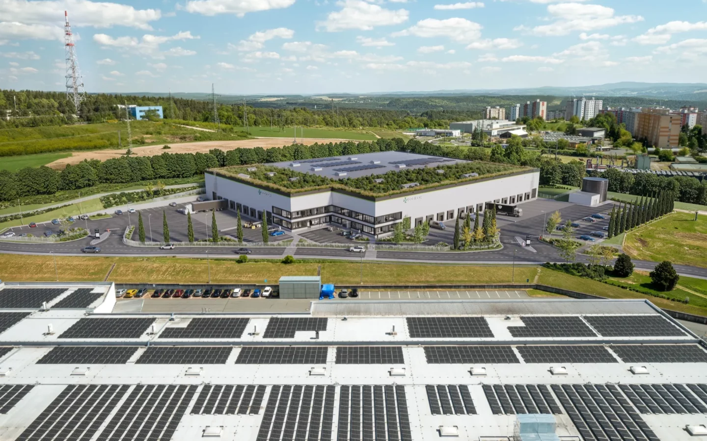 Logicor Pilsen, Plzeň – sklady a výrobní haly k pronájmu, vizualizace 2
