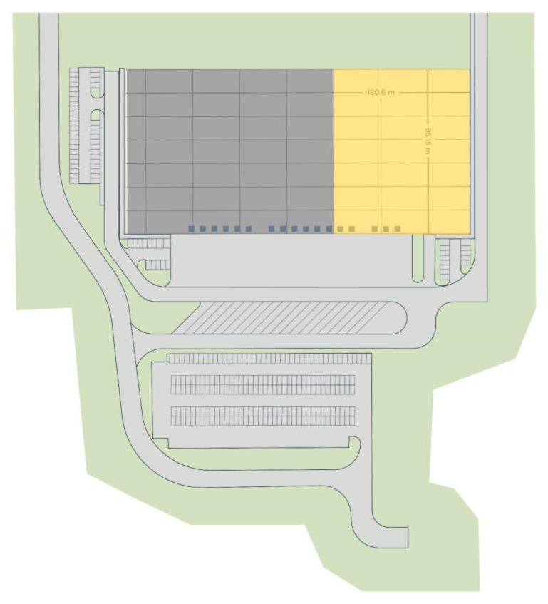 Panattoni Park Kladno I – situace parku