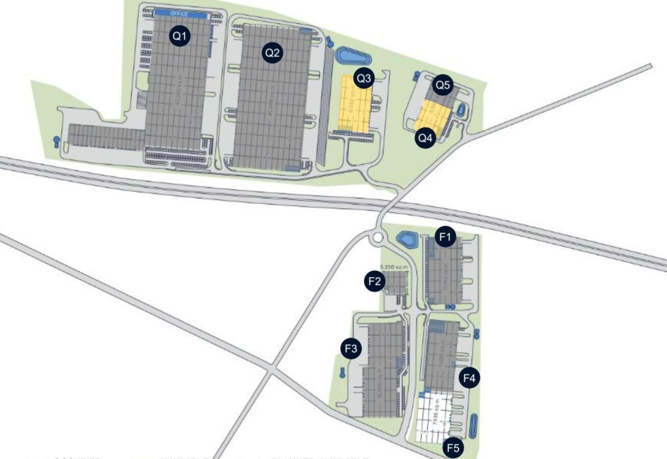 Panattoni Park Prague Airport II – situace parku